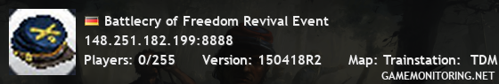 Battlecry of Freedom Revival Event