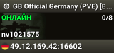 GB Official Germany (PVE) [BlueFangSolutions.com]