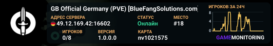 GB Official Germany (PVE) [BlueFangSolutions.com]