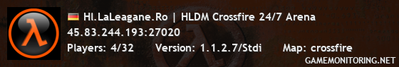 Hl.LaLeagane.Ro | HLDM Crossfire 24/7 Arena