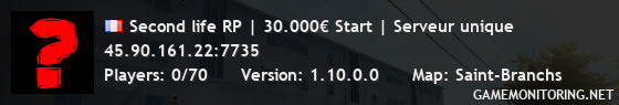 Second life RP | 30.000€ Start | Serveur unique