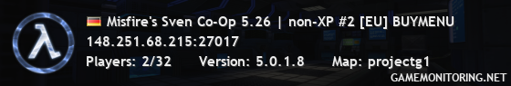 Misfire's Sven Co-Op 5.26 | non-XP #2 [EU] BUYMENU