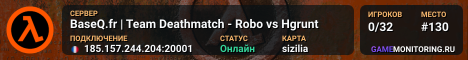 BaseQ.fr | Team Deathmatch - Robo vs Hgrunt