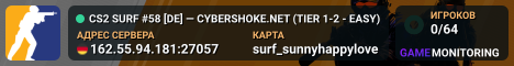 CS2 SURF #58 [DE] — CYBERSHOKE.NET (TIER 1-2 - EASY)
