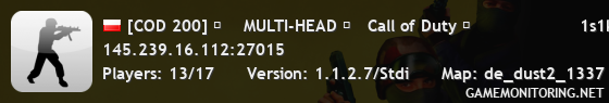 [COD 200] ★    MULTI-HEAD ★   Call of Duty ★                    1s1k