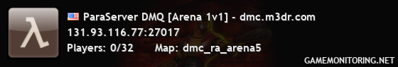 ParaServer DMQ [Arena 1v1] - dmc.m3dr.com