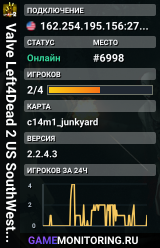 Valve Left4Dead 2 US SouthWest Server (srcds2002-lax2.389.182)