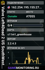 Valve Left4Dead 2 US SouthWest Server (srcds2001-lax2.389.151)