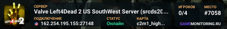 Valve Left4Dead 2 US SouthWest Server (srcds2001-lax2.389.134)