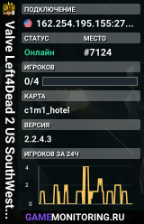 Valve Left4Dead 2 US SouthWest Server (srcds2001-lax2.389.36)