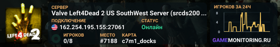 Valve Left4Dead 2 US SouthWest Server (srcds2001-lax2.389.47)