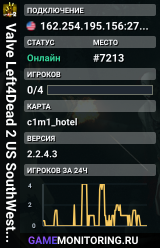 Valve Left4Dead 2 US SouthWest Server (srcds2002-lax2.389.341)