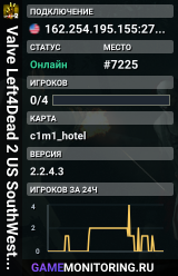 Valve Left4Dead 2 US SouthWest Server (srcds2001-lax2.389.343)