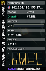 Valve Left4Dead 2 US SouthWest Server (srcds2001-lax2.389.312)