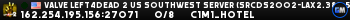 Valve Left4Dead 2 US SouthWest Server (srcds2002-lax2.389.57)