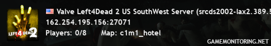 Valve Left4Dead 2 US SouthWest Server (srcds2002-lax2.389.57)