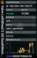 Valve Left4Dead 2 US SouthWest Server (srcds2001-lax2.389.140)