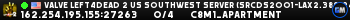 Valve Left4Dead 2 US SouthWest Server (srcds2001-lax2.389.249)