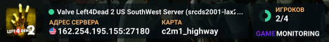 Valve Left4Dead 2 US SouthWest Server (srcds2001-lax2.389.166)