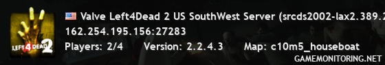 Valve Left4Dead 2 US SouthWest Server (srcds2002-lax2.389.269)