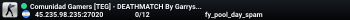 Comunidad Gamers [TEG] - DEATHMATCH By Garryshost
