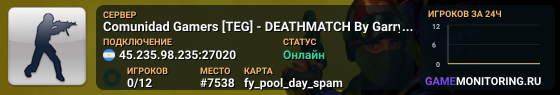 Comunidad Gamers [TEG] - DEATHMATCH By Garryshost