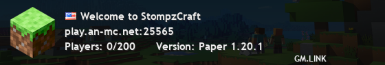 Welcome to StompzCraft