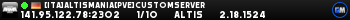 [ITA]AltisMania[PVE]CustomServer