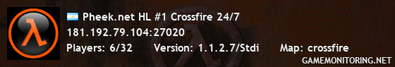 Pheek.net HL #1 Crossfire 24/7