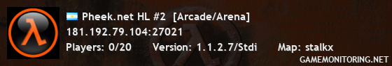 Pheek.net HL #2  [Arcade/Arena]