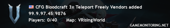 CFG Bloodcraft 3x Teleport Freely Vendors added