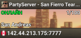 PartyServer - San Fierro Team Deathmatch