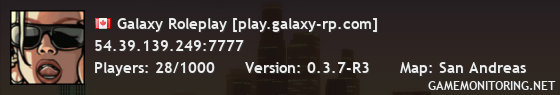 Galaxy Roleplay [play.galaxy-rp.com]