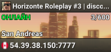 Horizonte Roleplay #3 | discord.gg/hzrp