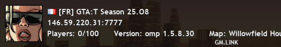 [FR] GTA:T Season 25.O8