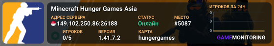 Minecraft Hunger Games Asia
