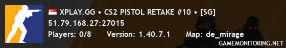 XPLAY.GG • CS2 PISTOL RETAKE #10 • [SG]