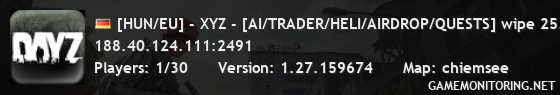 [HUN/EU] - XYZ - [AI/TRADER/HELI/AIRDROP/QUESTS] wipe 25.04.