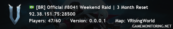 [BR] Official #8041 Weekend Raid | 3 Month Reset