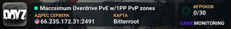 Maccsimum Overdrive PvE w/1PP PvP zones