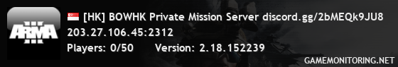 [HK] BOWHK Private Mission Server discord.gg/2bMEQk9JU8