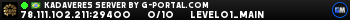 kadaveres Server by G-Portal.com kadaveres Server by G-Portal.com