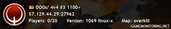 DOGs/ 4v4 #3 1100+ DOGs/ 4v4 #3 1100+