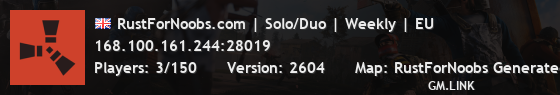 RustForNoobs.com | Solo/Duo | Weekly | EU