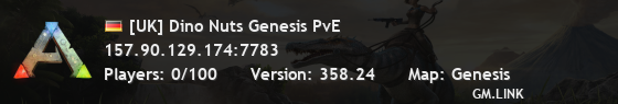 [UK] Dino Nuts Genesis PvE
