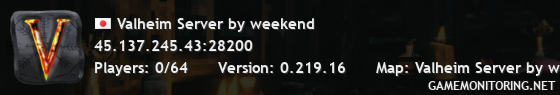 Valheim Server by weekend