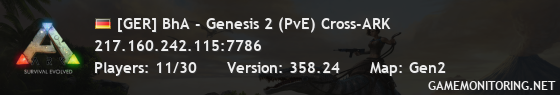 [GER] BhA - Genesis 2 (PvE) Cross-ARK