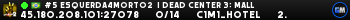 #5 Esquerda4Morto2  | Dead Center 3: Mall