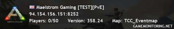 Maelstrom Gaming [TEST][PvE]