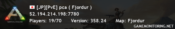 [JP][PvE] pca ( Fjordur )